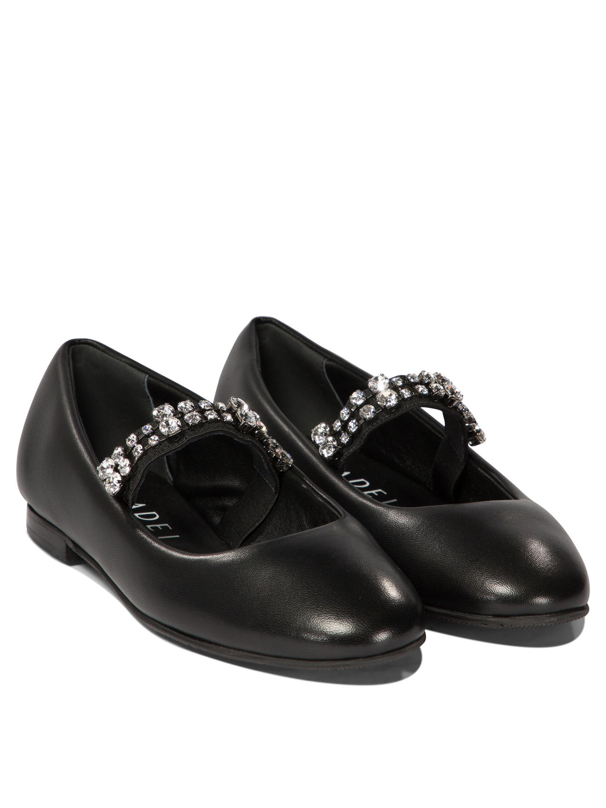 CASADEI Crystal-Embellished Ballet Flats