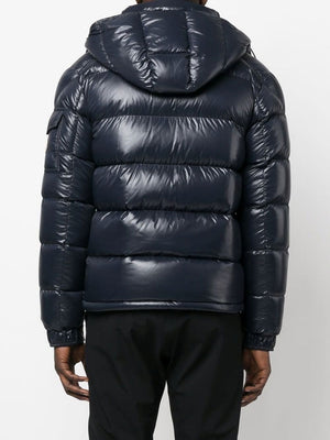 MONCLER Padded Zip-Up Hooded Jacket for Men