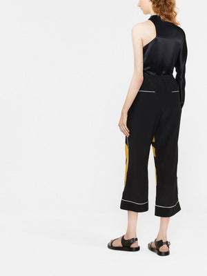 Feminine Chinese-style silk pants for FW22