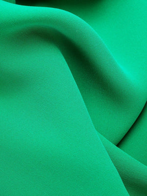 Pure Green Silk Dress - FW22 Collection