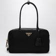 PRADA Medium Top-Handle Handbag in Recycled Nylon and Leather