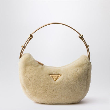 PRADA Mini Luxe Shoulder Handbag in Soft Sheep Leather