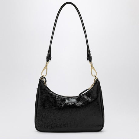 PRADA Chic Black Mini Patent Leather Handbag