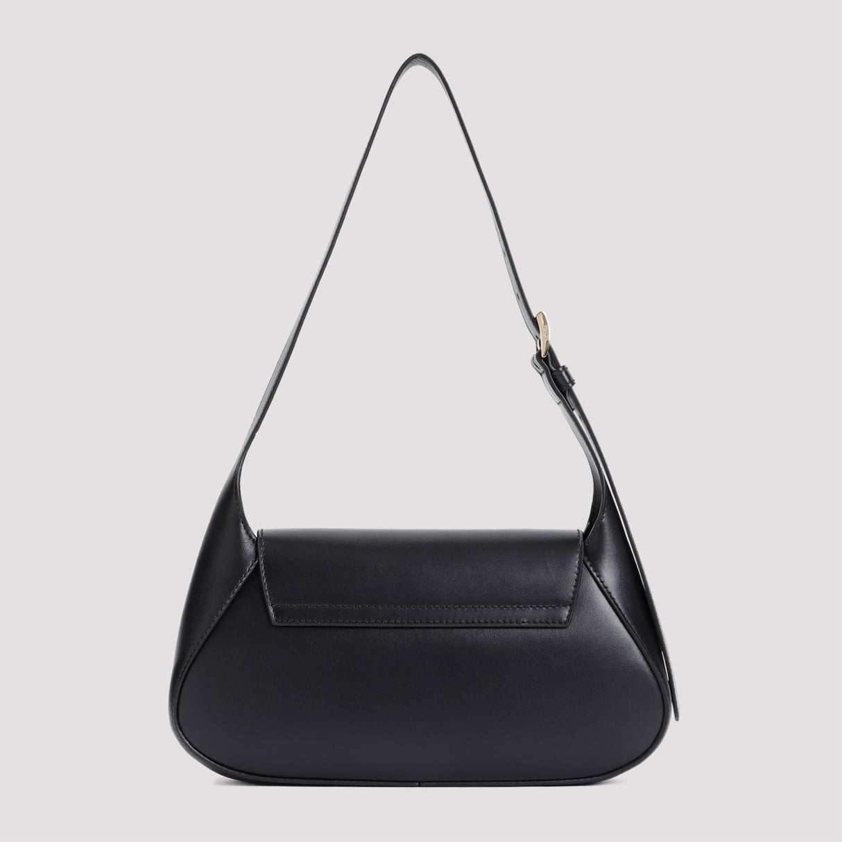 PRADA Black Leather Shoulder Handbag for Women - FW24 Collection