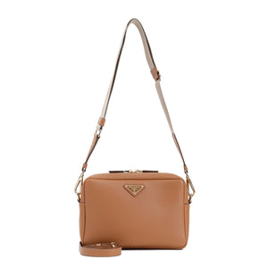 PRADA Elegant Mini Shoulder Bag in Calf Leather - 9x5.5x3 Inches