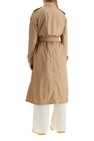 MONCLER Luxury Padded Trench Coat with Belt