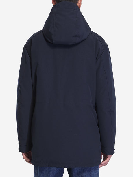 MONCLER Reversible Down Jacket with Drawstring Hood for Men