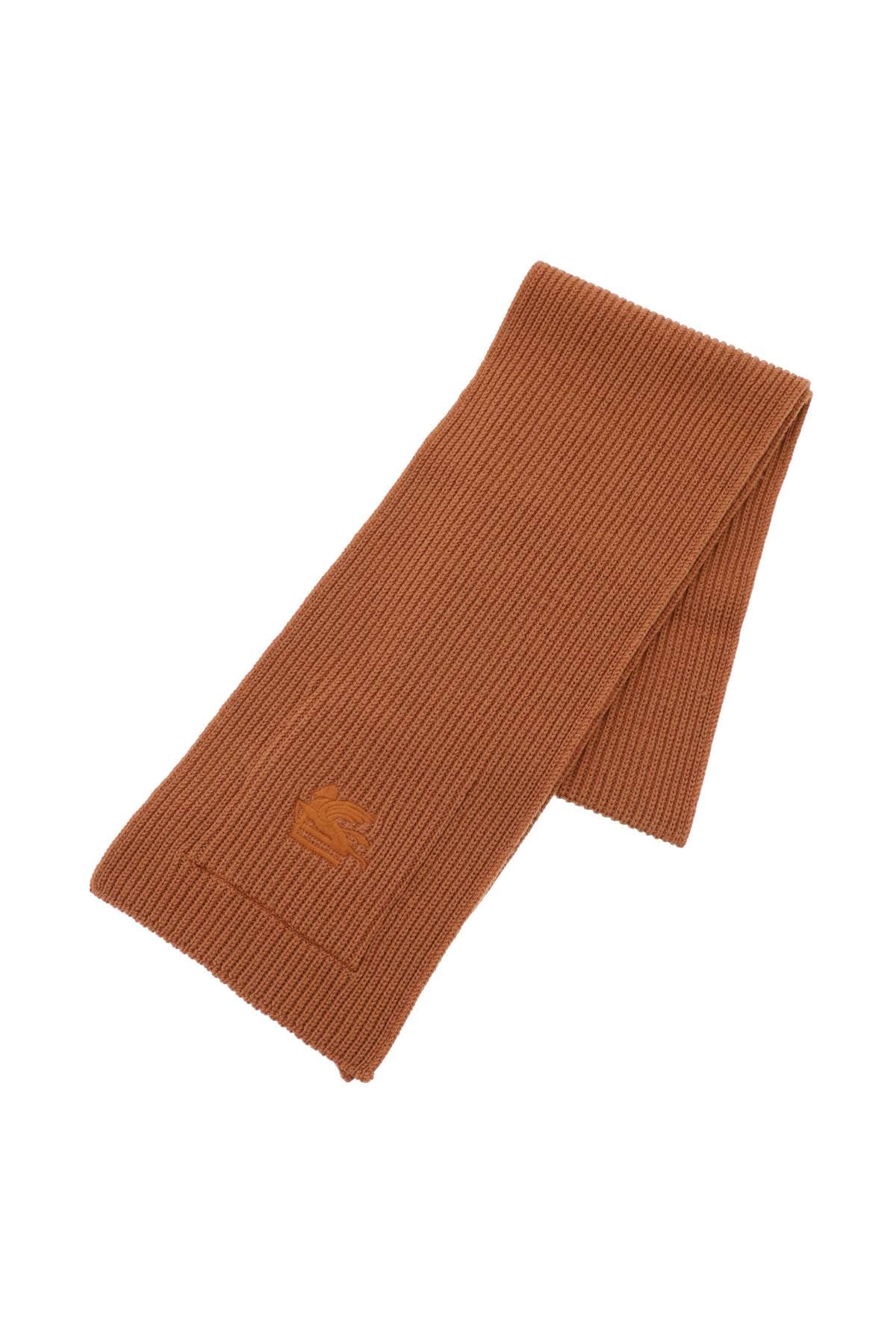 豪華織紋羊毛圍巾 - 圖樣是翮蝶紋