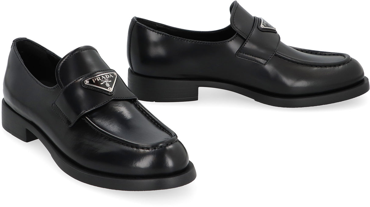 PRADA Leather Loafers - Women's Classic Footwear