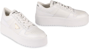 PRADA Downtown Bold 2-inch Platform Sneakers