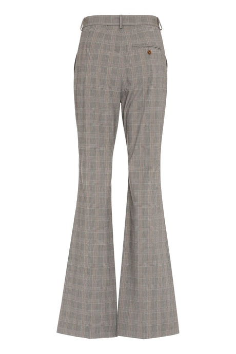 VIVIENNE WESTWOOD Checkered Design Trousers for Women