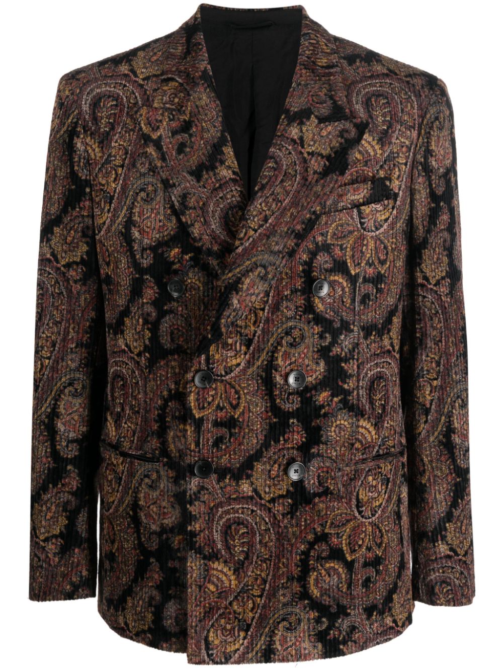 เบลเซอร์ผู้ชายลายPaisley แบบสองกระดุม ผ้าคุณภาพจาก FW24