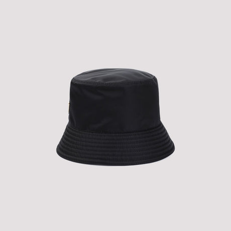 PRADA Elegant Black Bucket Hat for Women