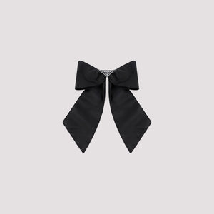 PRADA Stylish Black Hair Clip for Women - Sustainable and Chic