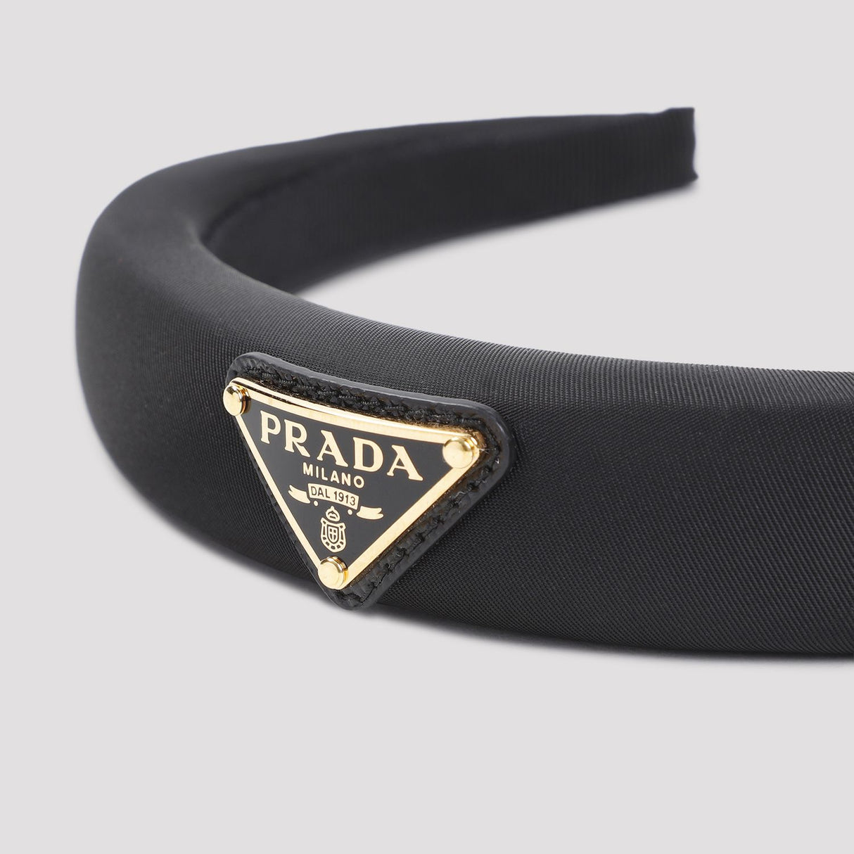 PRADA Luxury Black Headband for Women