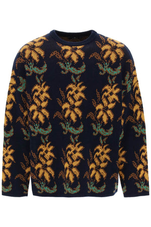 ETRO Mens Floral Pattern Sweater - Fall Winter 2023