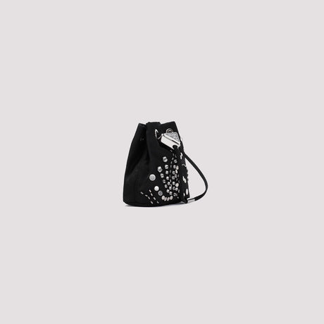 PRADA Versatile Black Pouch Handbag for Stylish Women