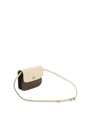 ETRO Versatile Beige Leather Crossbody Bag for Women - FW23