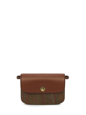 ETRO Essential Jacquard Crossbody Handbag - Mini Size