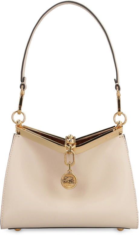 Luxury Pale Pink Mini Leather Shoulder Bag - FW23 Collection