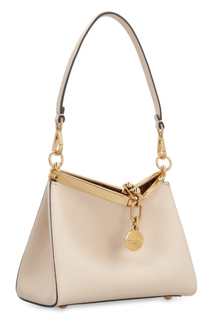 Luxury Pale Pink Mini Leather Shoulder Bag - FW23 Collection