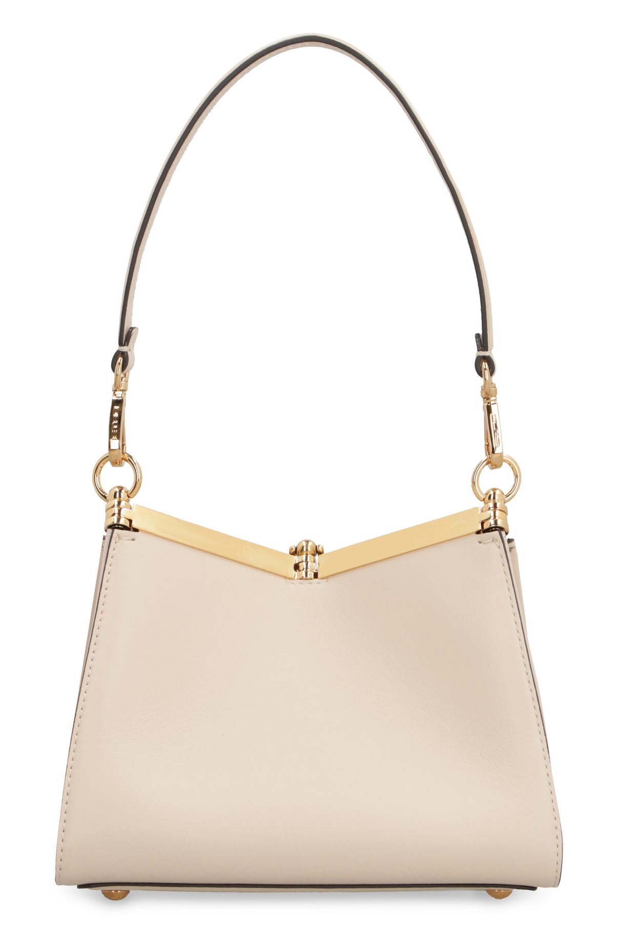 Luxury Pale Pink Mini Leather Shoulder Bag - FW23 Collection