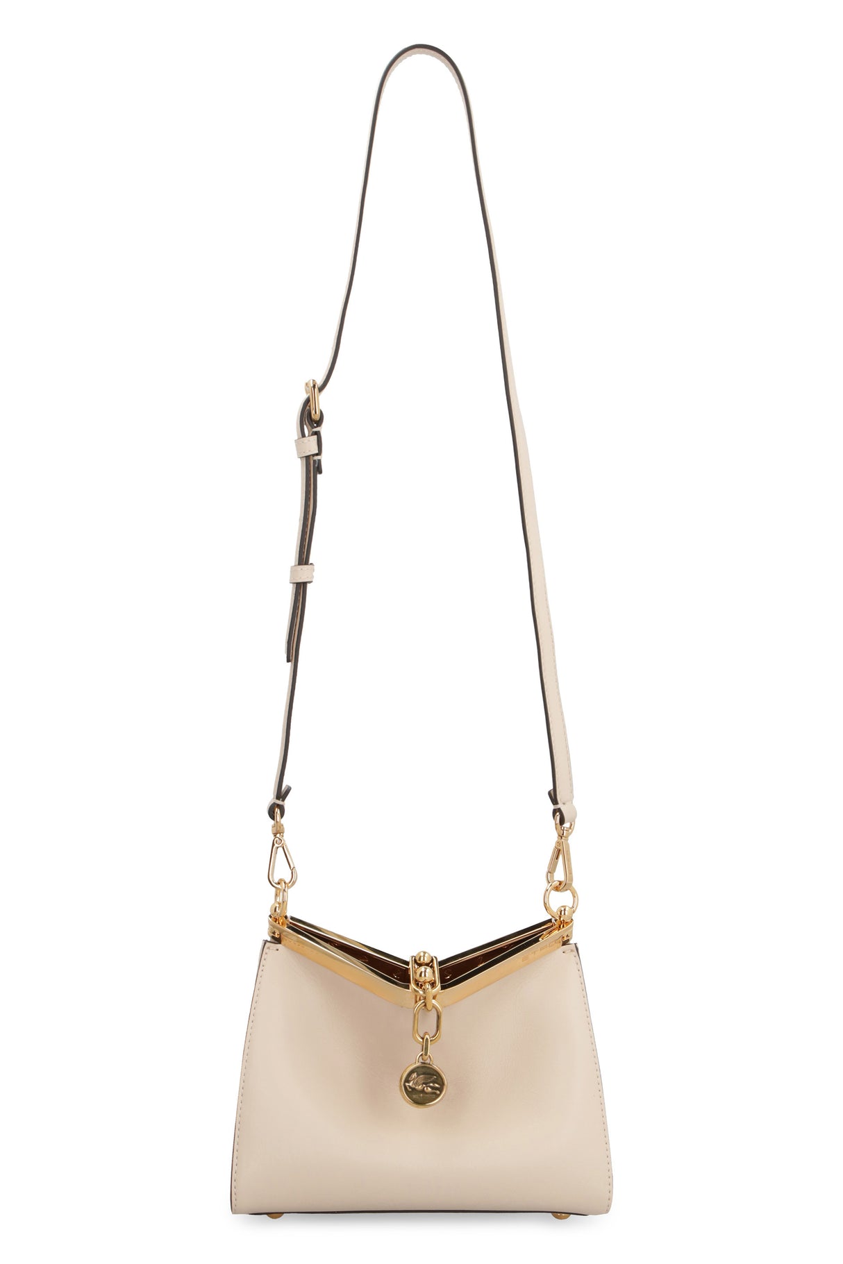 Luxury Pale Pink Mini Leather Shoulder Bag - FW23 Collection