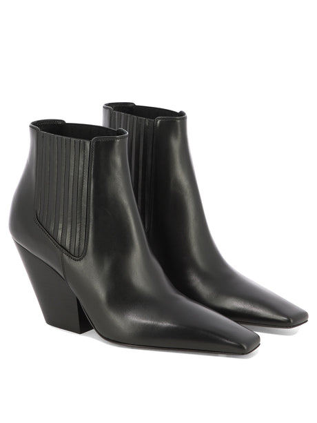 CASADEI Stylish Women's Black Ankle Boots for FW24