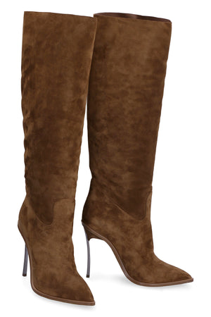 Stylish Suede Knee High Boots for Women