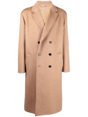 VALENTINO Luxurious FW22 Men's Camel Wool Jacket