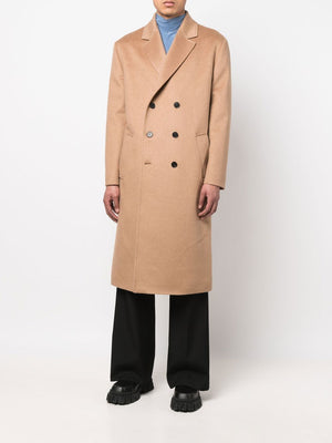 VALENTINO Luxurious FW22 Men's Camel Wool Jacket