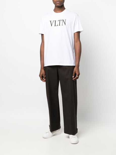 VALENTINO Classic White T-Shirt for Men - FW 2022 Collection