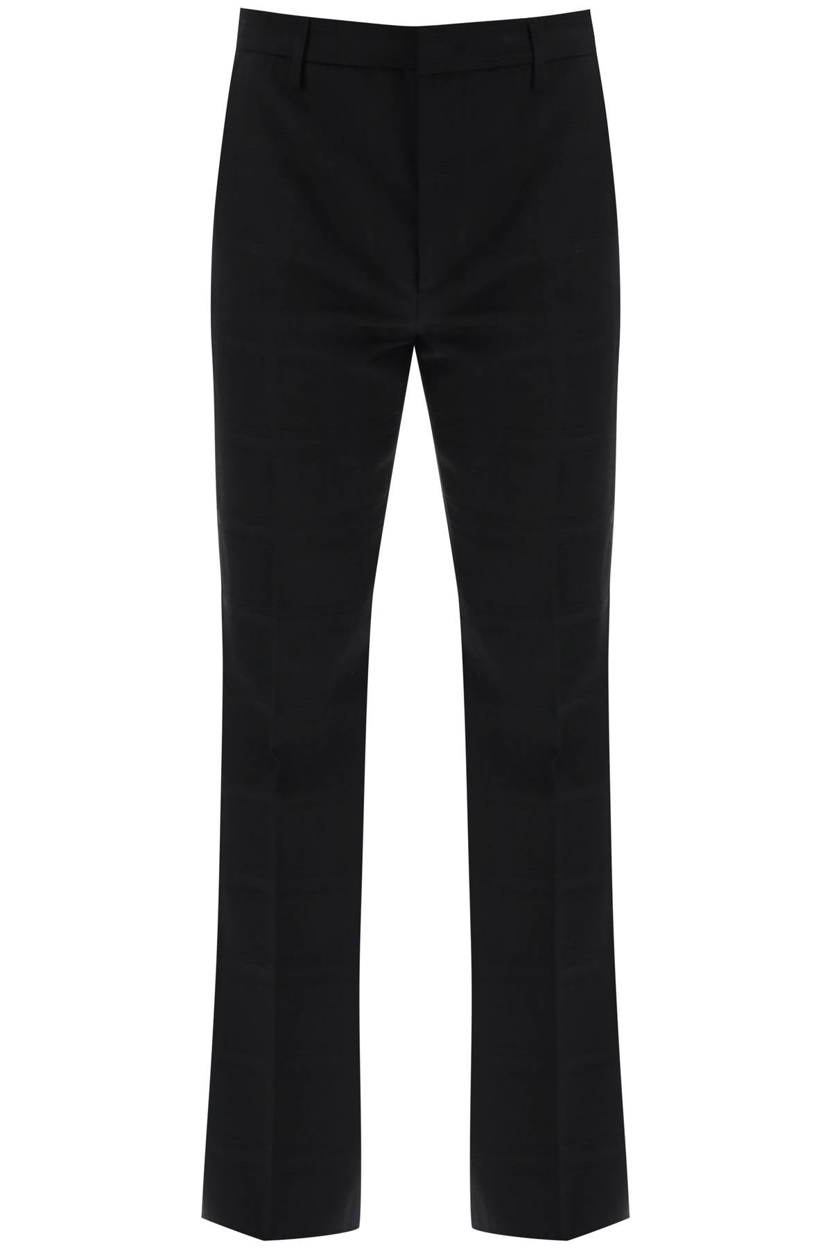 ETRO Classy Men's Flared Pants in Pure Virgin Wool - FW23