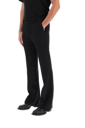 ETRO Classy Men's Flared Pants in Pure Virgin Wool - FW23