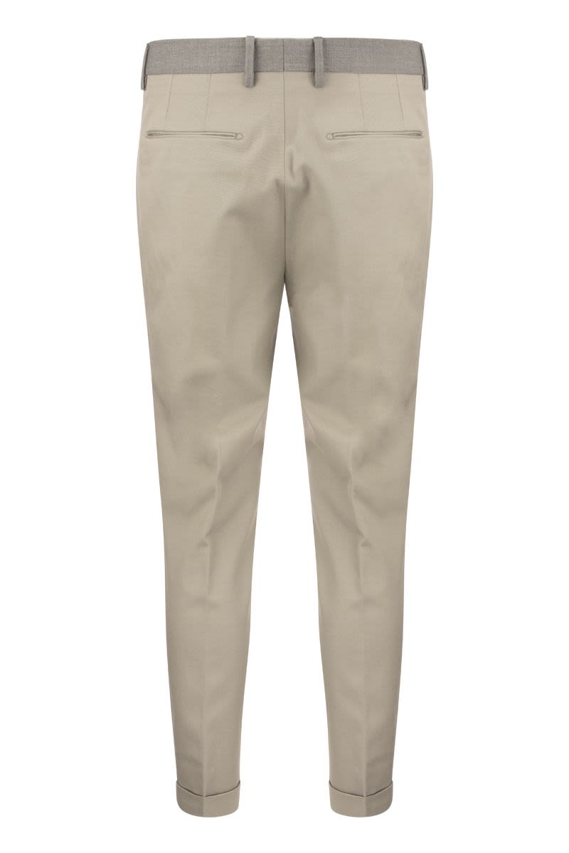 ETRO Men's Grey Wool Trousers - FW22 Collection