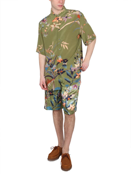 ETRO Floral Print Bermuda Shorts