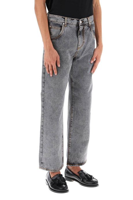 ETRO 5-Pocket Straight-Leg Jeans