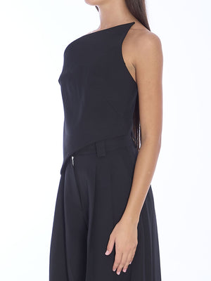 ALEXANDER WANG Pointed Hem Top - Regular Fit