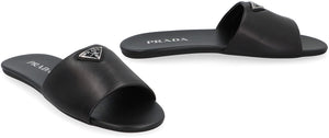 PRADA Chic Leather Slide Sandals for Women