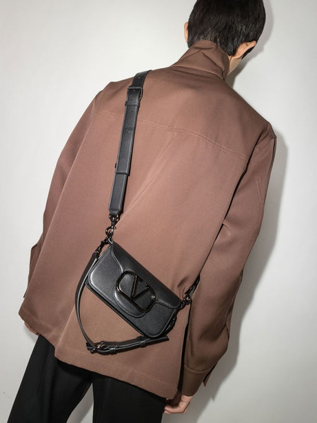 Mini Black Shoulder Handbag for Men | FW22 Collection