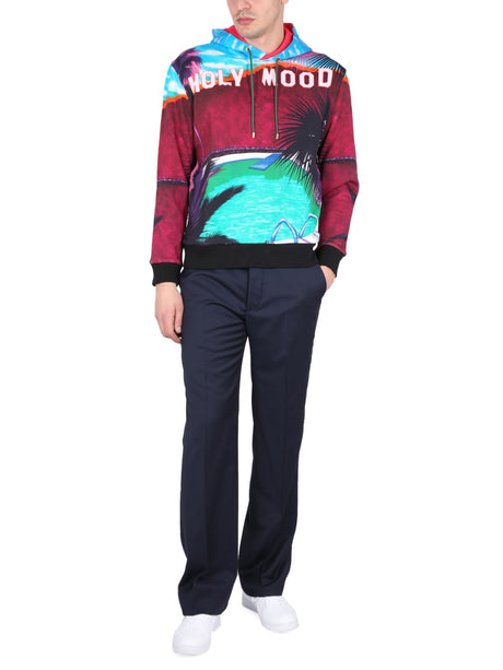 ETRO California Print Hooded Sweatshirt for Men - SS23 Collection