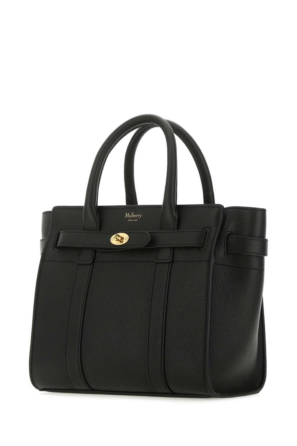 MULBERRY Mini Black Leather Handbag