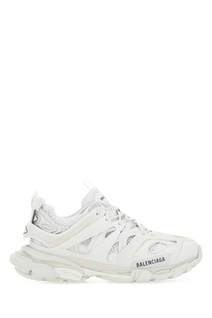 BALENCIAGA Two-tone Mesh and Nylon Track Sneakers