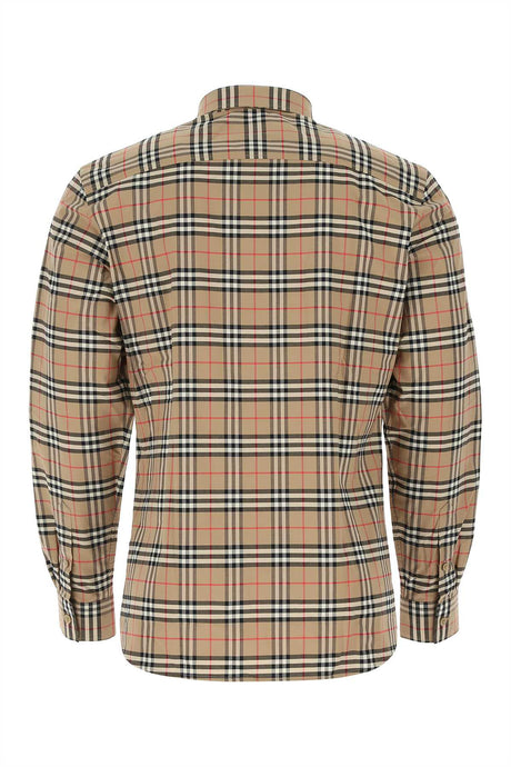 BURBERRY Men's Classic Fit Check Shirt