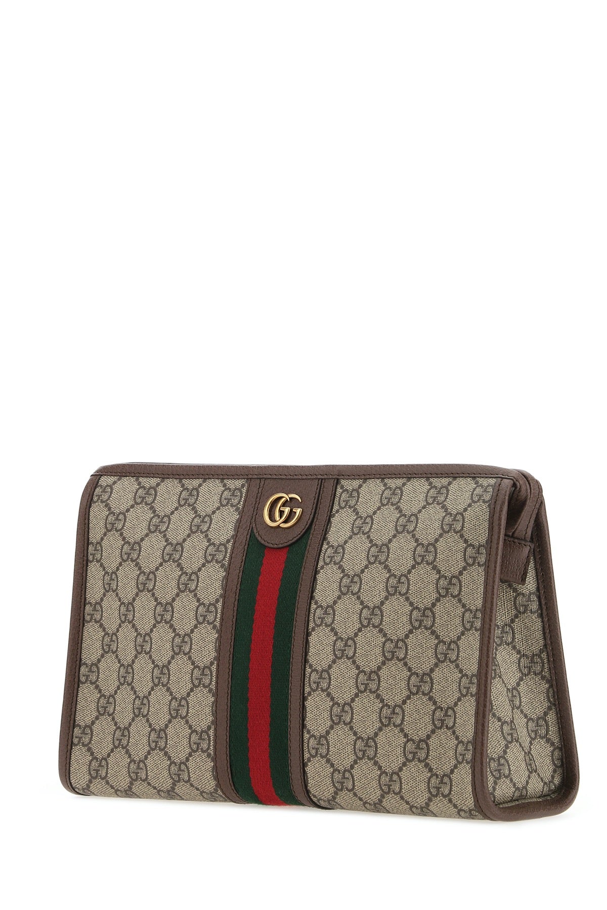 GUCCI GG Supreme Fabric Ophidia Pouch Handbag - 29 cm x 17 cm