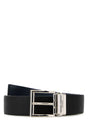 PRADA Reversible Leather Belt - 3.5 cm Height