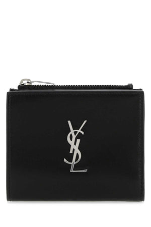 SAINT LAURENT Mini Leather Wallet for Men