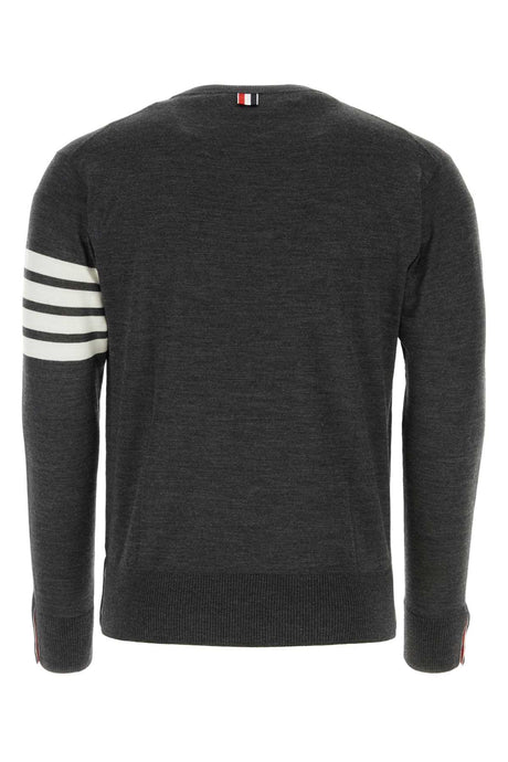 THOM BROWNE Classic Wool Sweater for Men