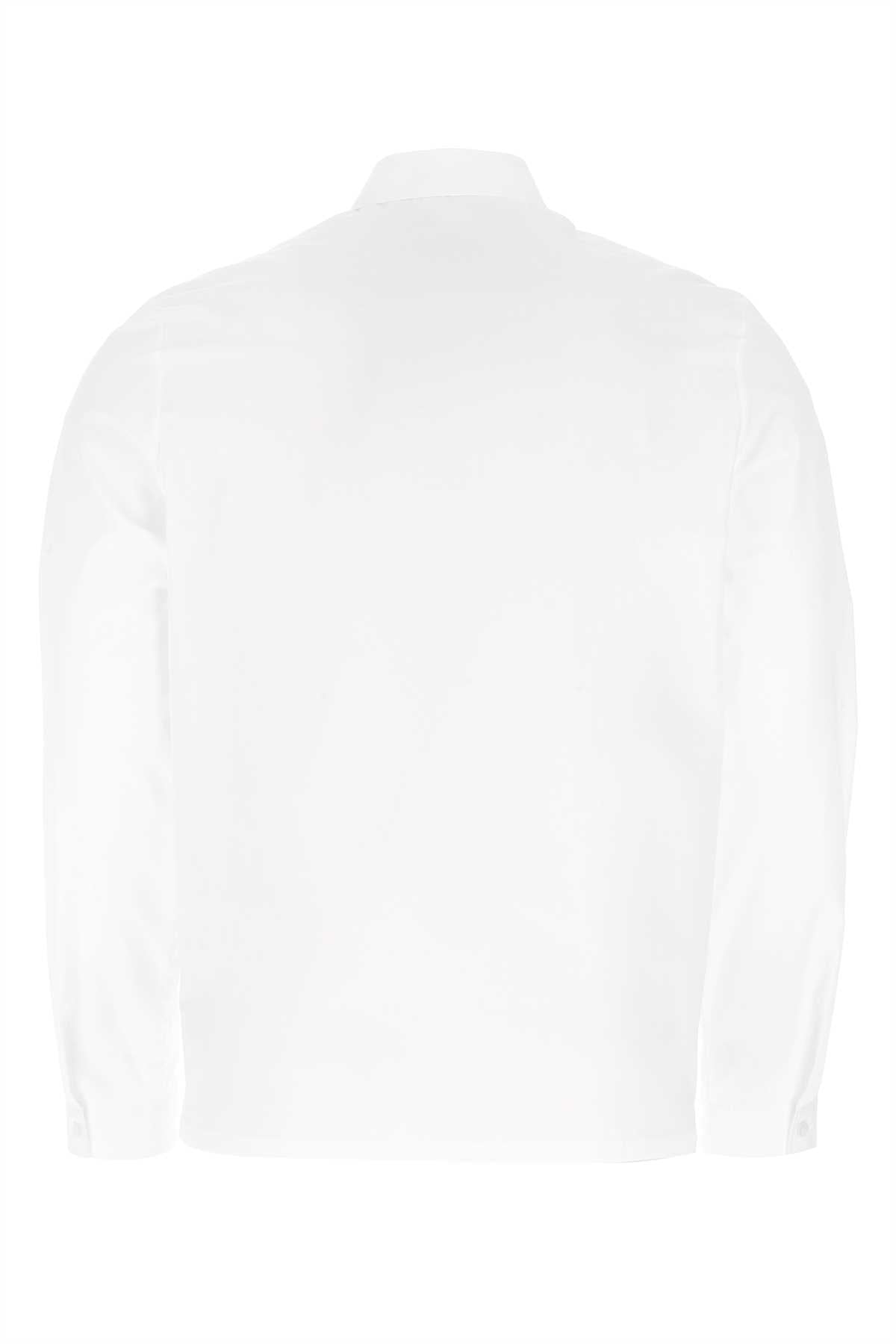 PRADA Classic White Poplin Shirt