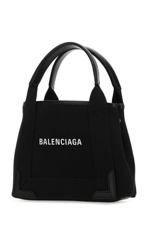 BALENCIAGA Mini Black Canvas Handbag